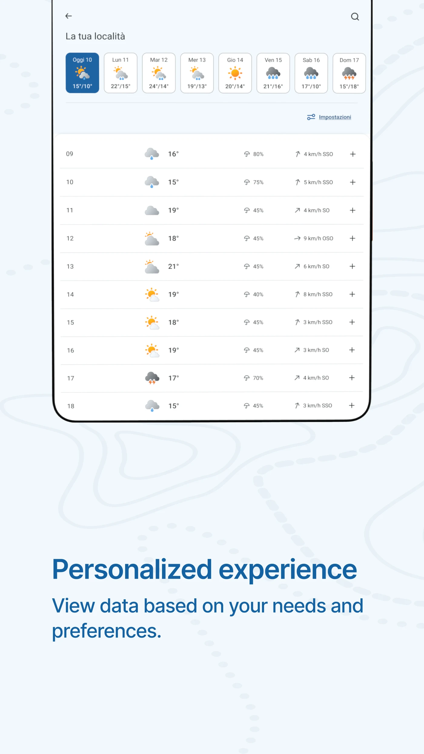3B Meteo - Weather Forecasts screenshot