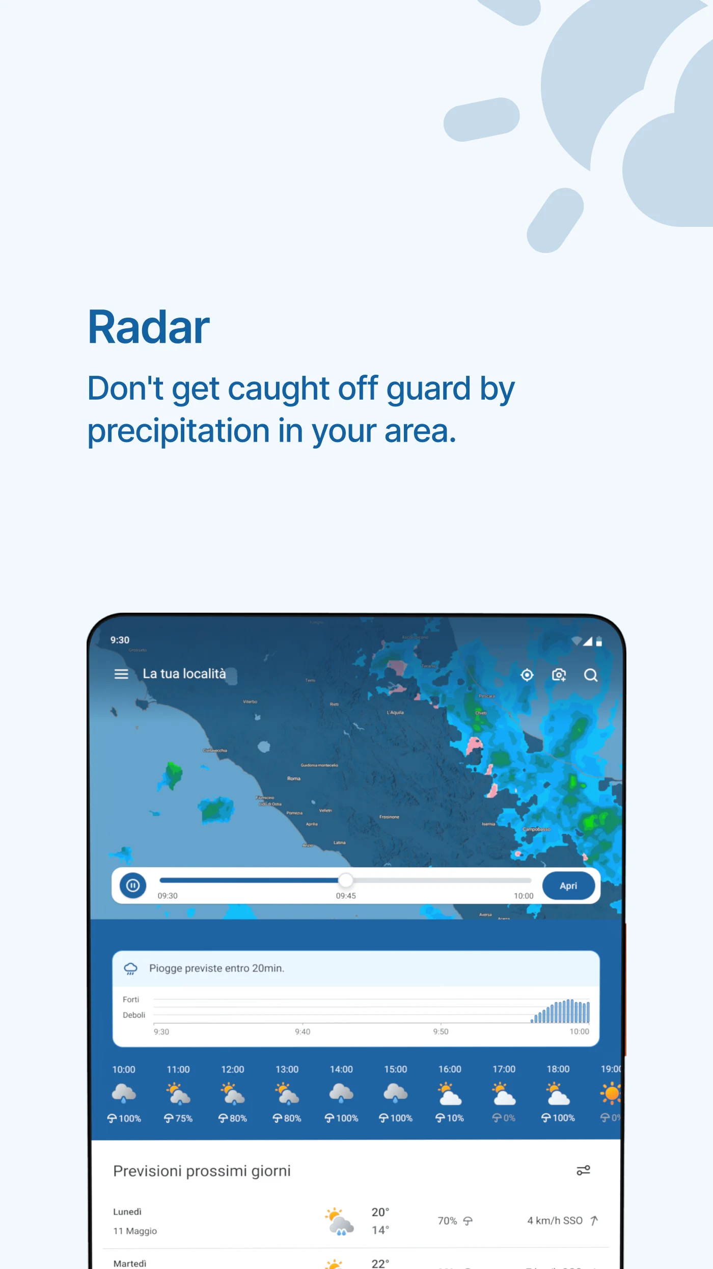 3B Meteo - Weather Forecasts screenshot
