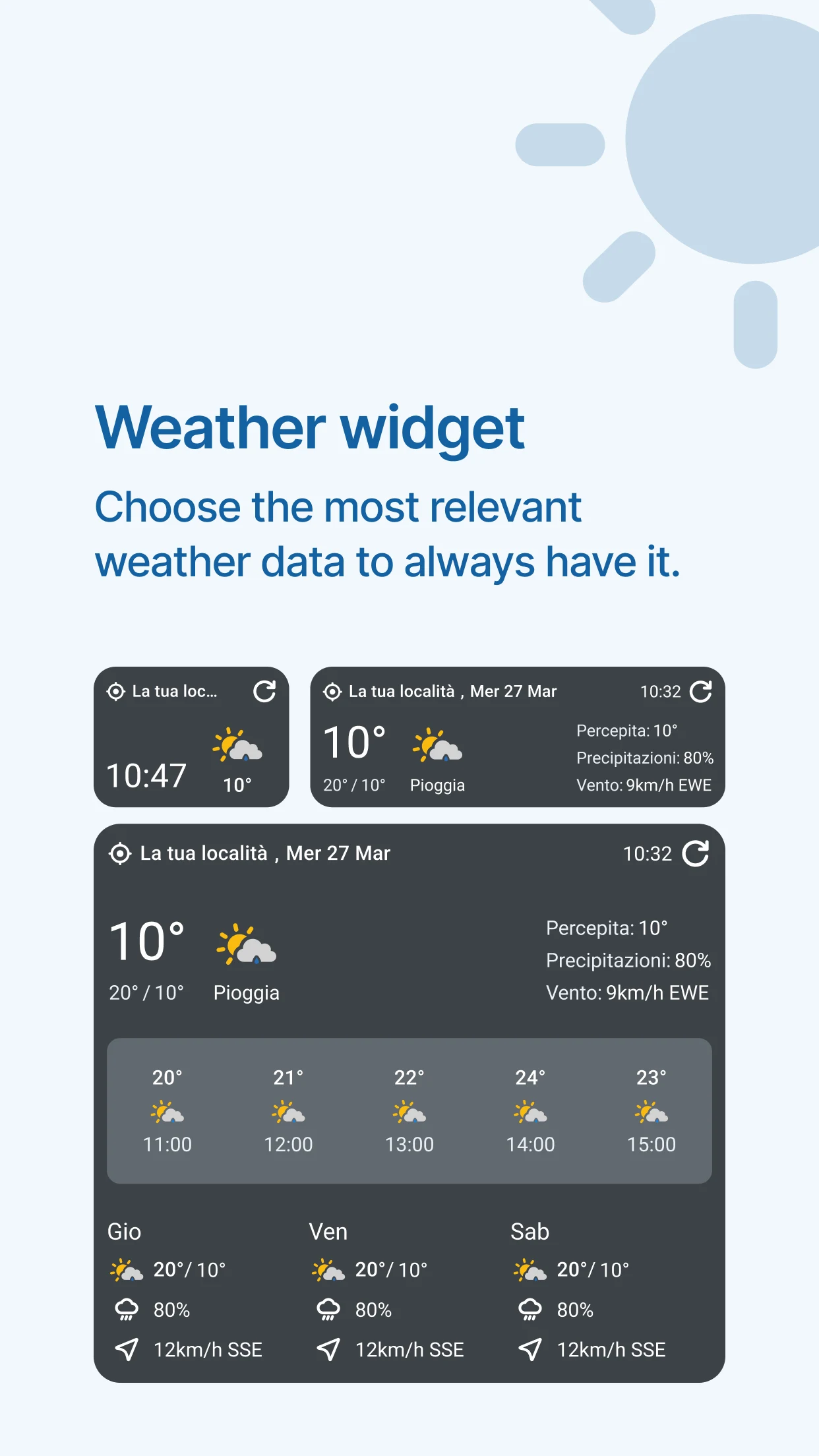 3B Meteo - Weather Forecasts screenshot