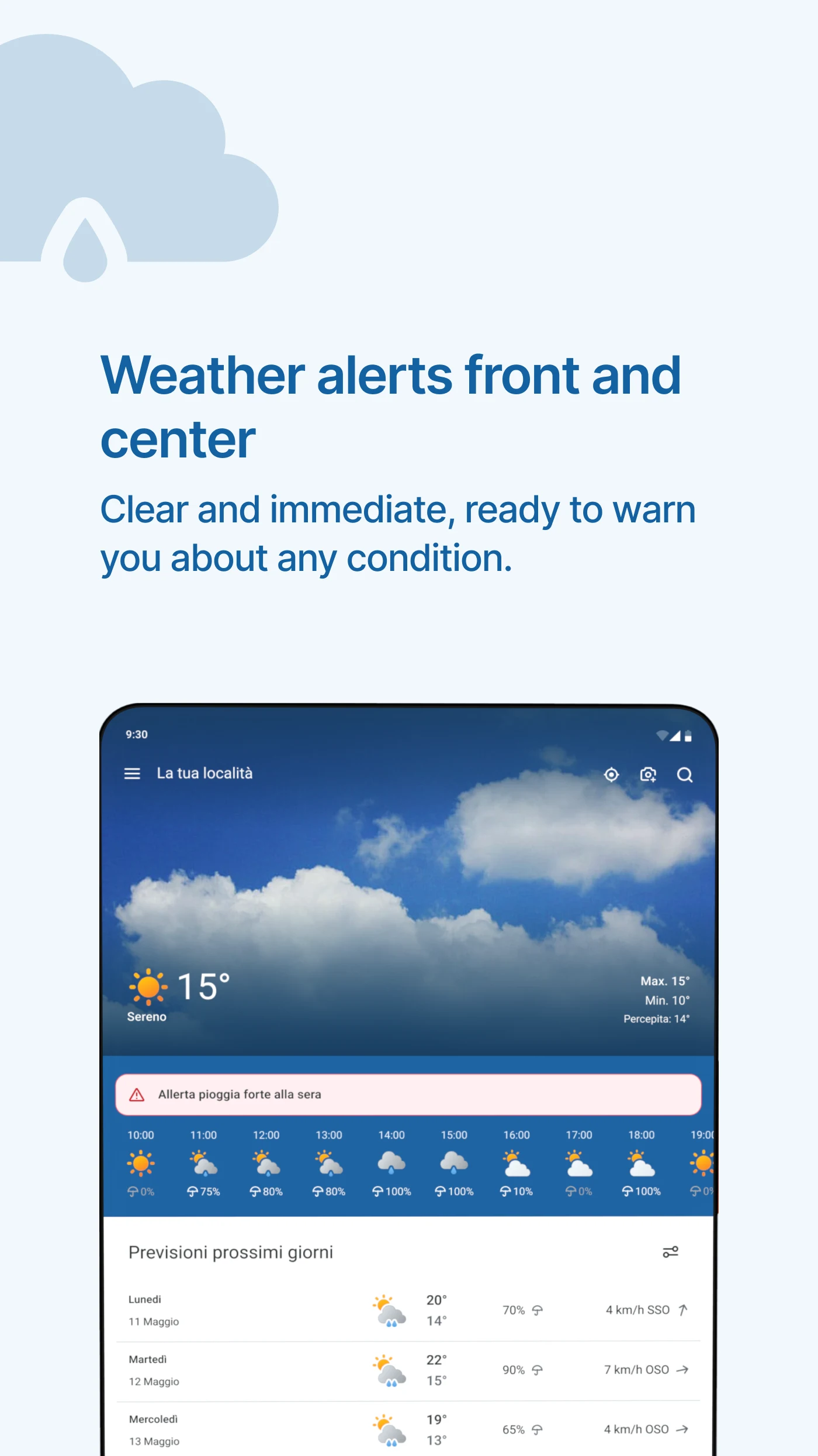 3B Meteo - Weather Forecasts screenshot