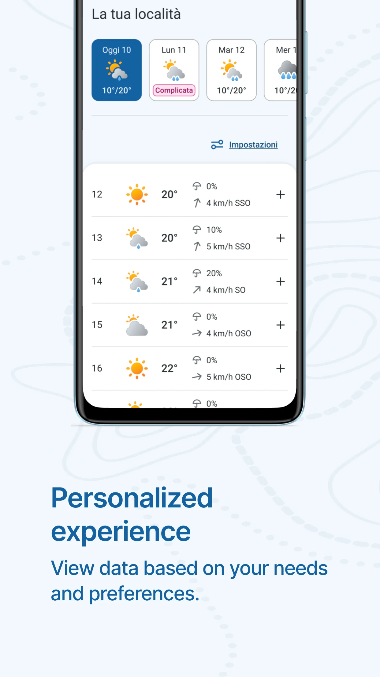 3B Meteo - Weather Forecasts screenshot