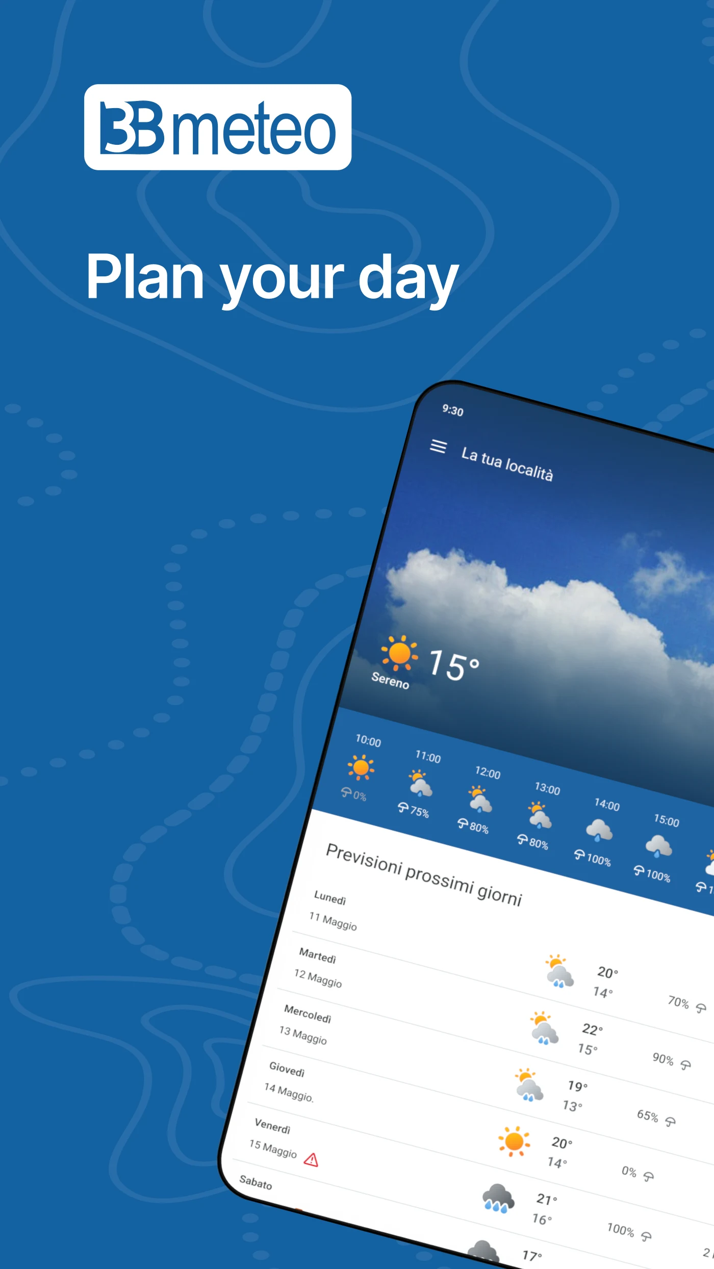 3B Meteo - Weather Forecasts screenshot